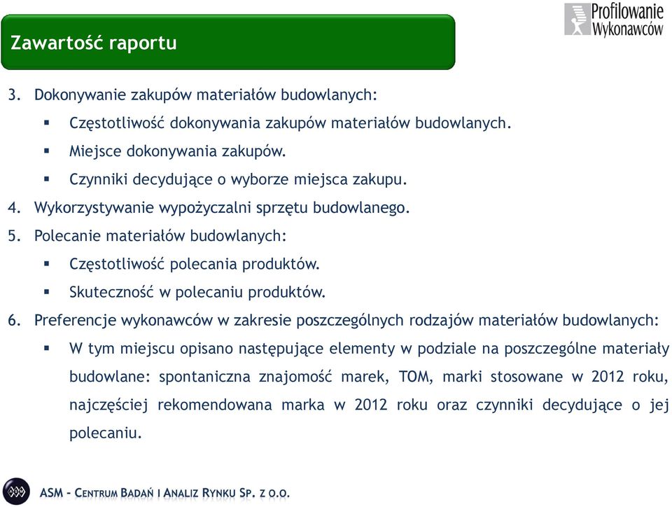 Skuteczność w polecaniu produktów. 6.
