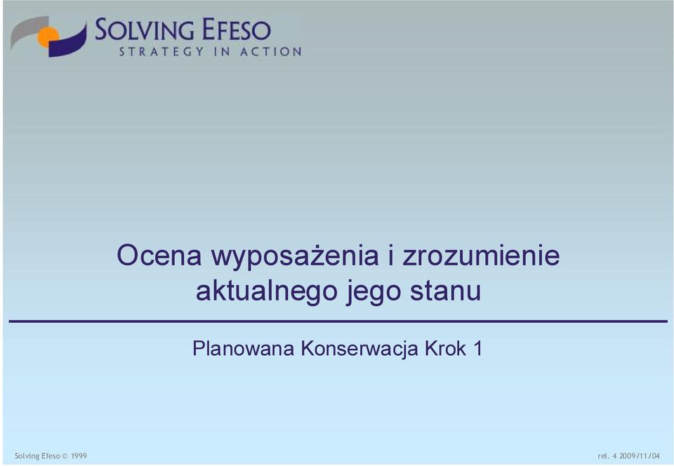 stanu Planowana Konserwacja