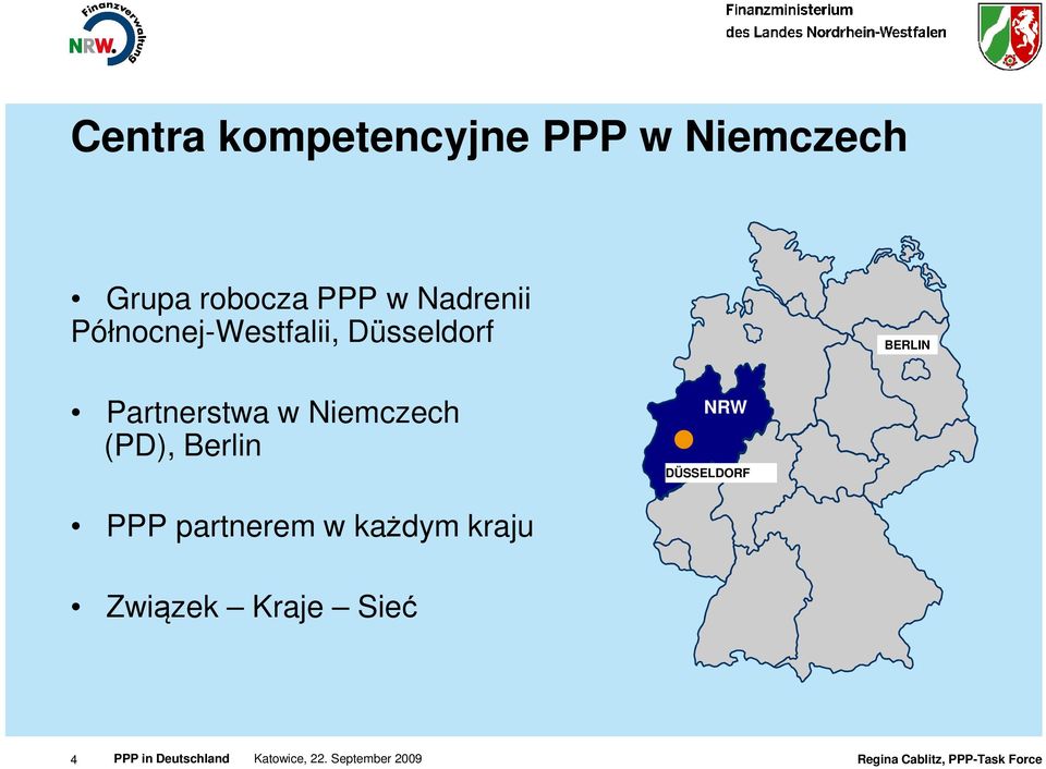 BERLIN Partnerstwa w Niemczech (PD), Berlin NRW