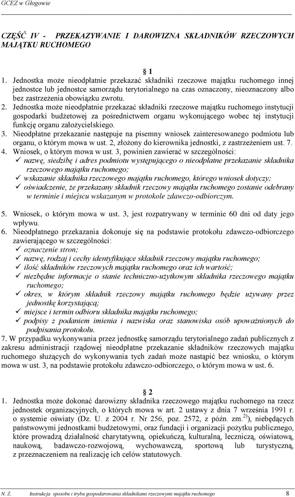 zwrotu. 2.