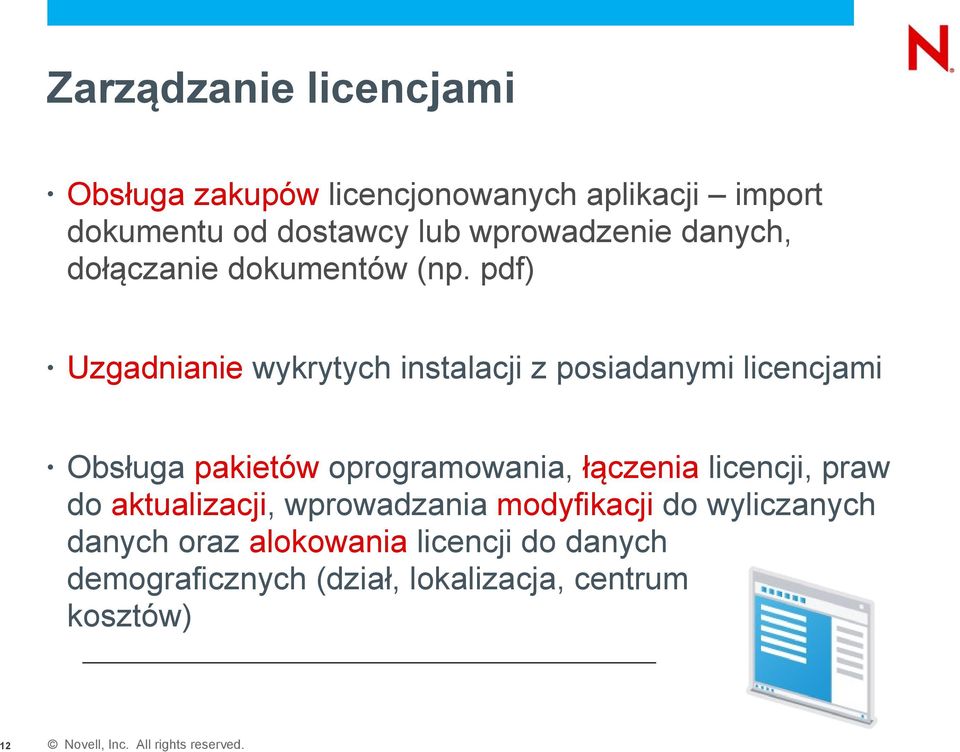 pdf) Uzgadnianie wykrytych instalacji z posiadanymi licencjami Obsługa pakietów oprogramowania, łączenia