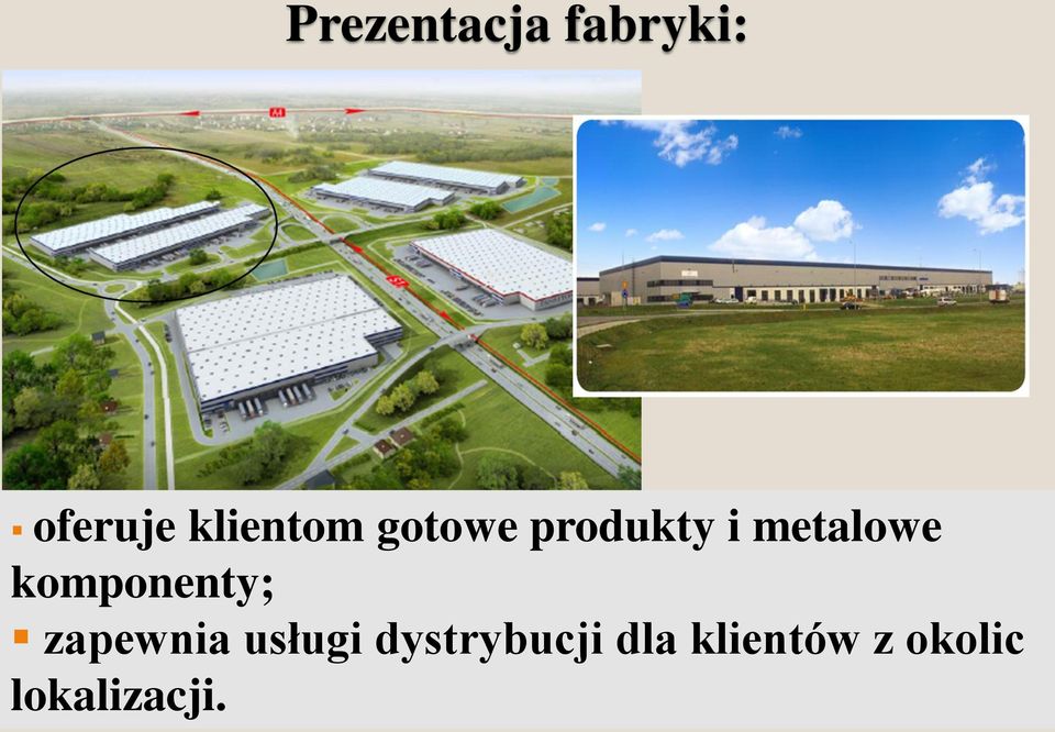 metalowe komponenty; zapewnia