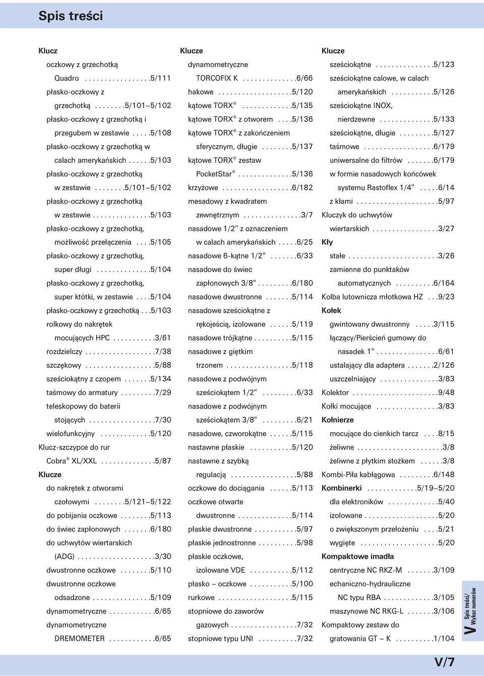 ..............5/103 płasko-oczkowy z grzechotką, możliwość przełączenia....5/105 płasko-oczkowy z grzechotką, super długi..............5/104 płasko-oczkowy z grzechotką, super któtki, w zestawie.