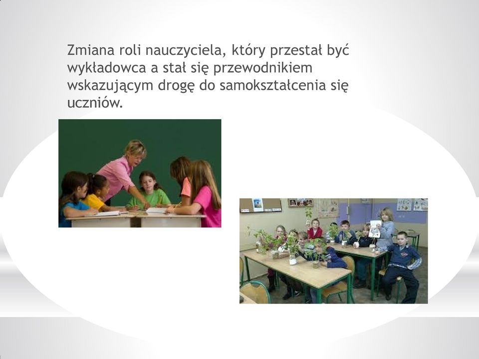 się przewodnikiem wskazującym