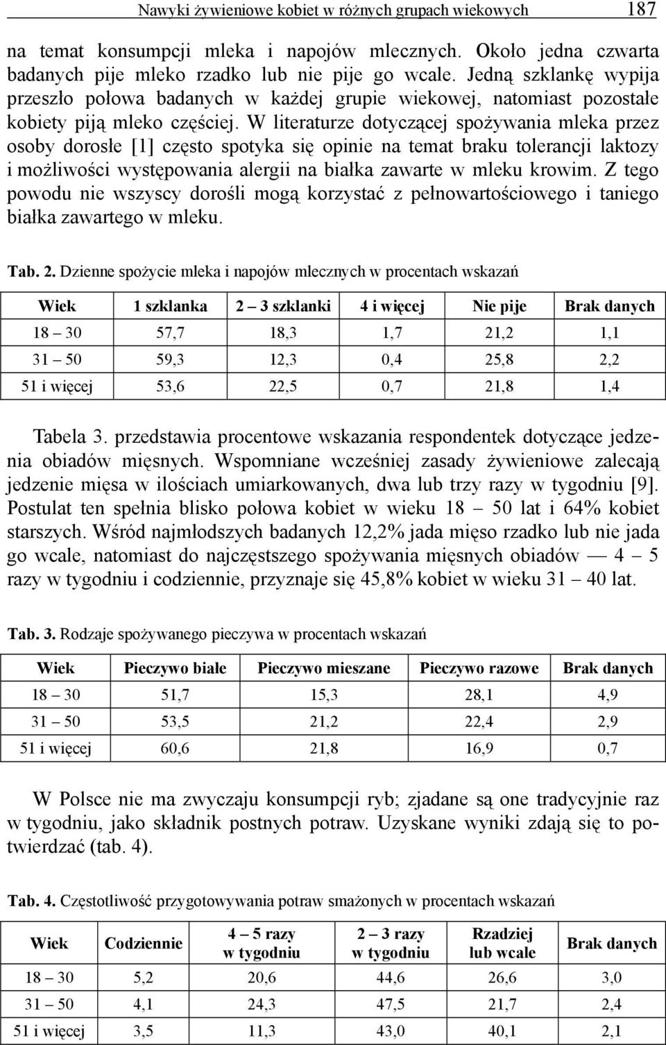 W literaturze dotyczącej spożywania mleka przez osoby dorosłe [1] często spotyka się opinie na temat braku tolerancji laktozy i możliwości występowania alergii na białka zawarte w mleku krowim.