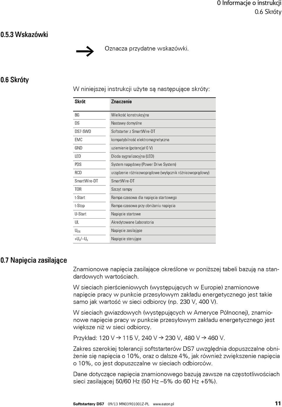 5.3 Wskazówki Oznacza przydatne wskazówki. 0.