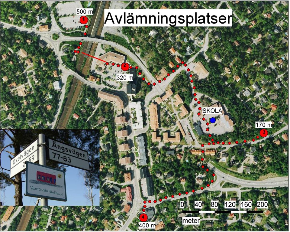 Älgvägen/ Fotbollsvägen 4.