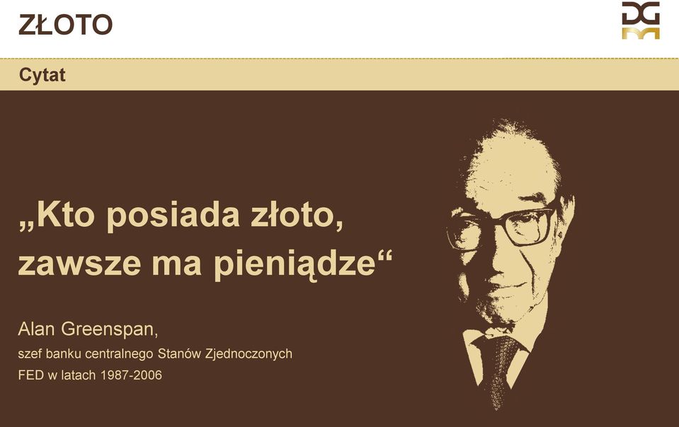 Greenspan, szef banku centralnego