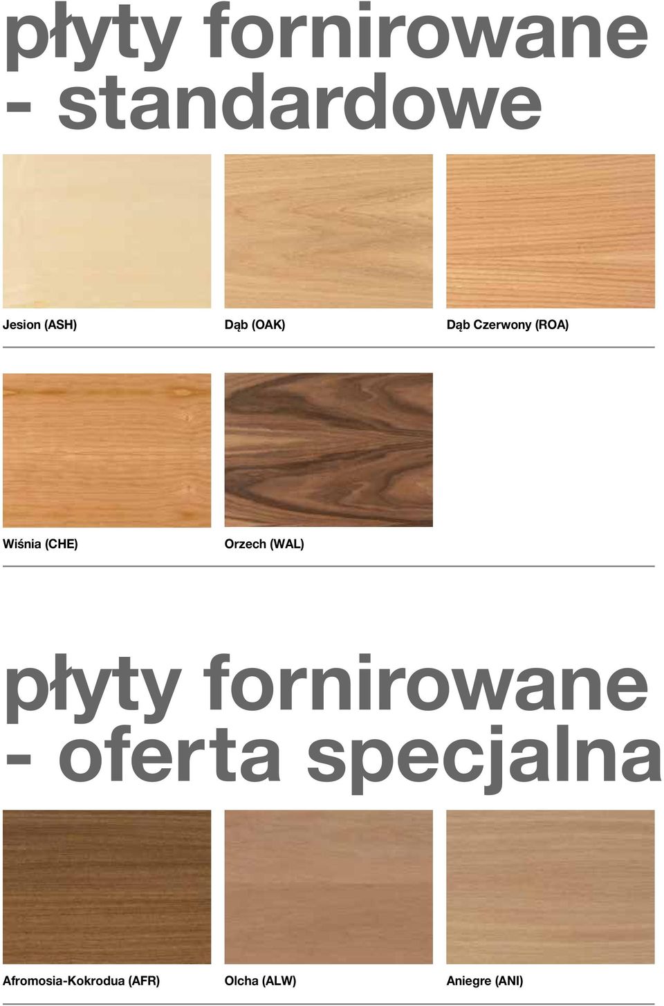 Orzech (WAL) płyty fornirowane - oferta