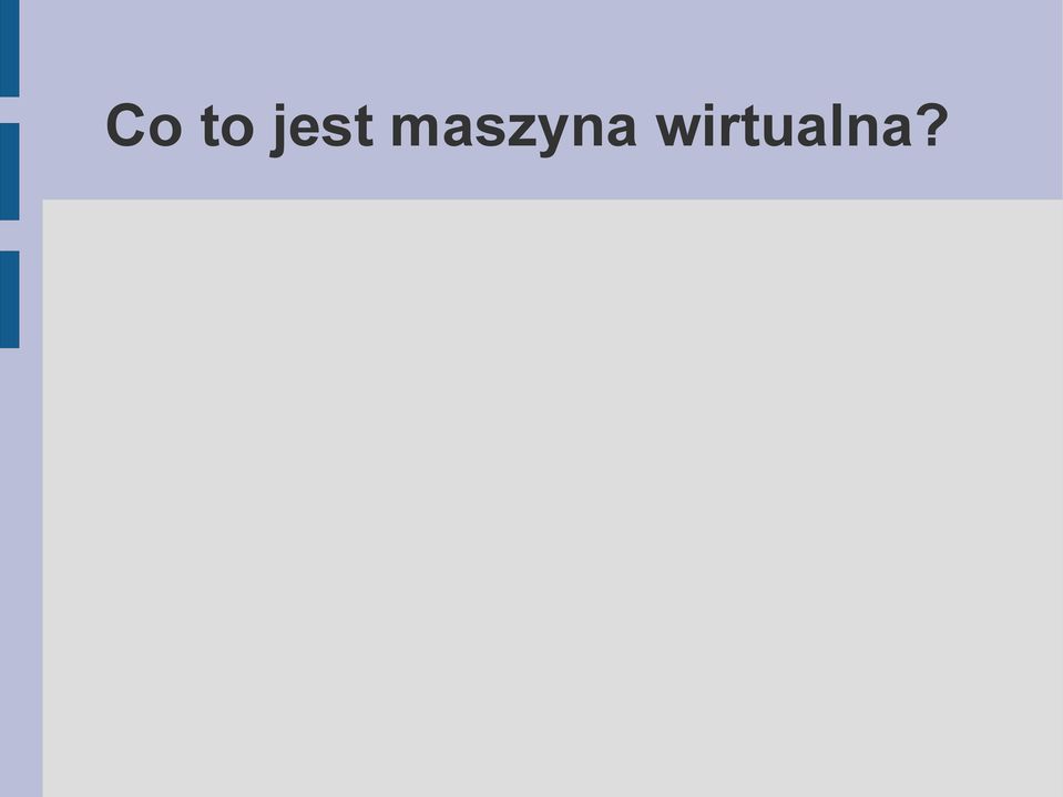 maszyna