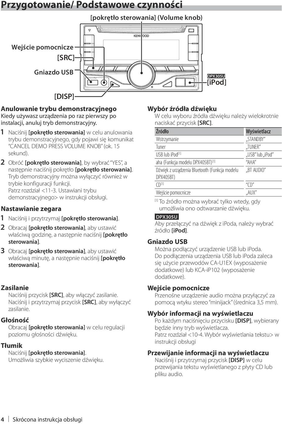 2 Obróć [pokrętło sterowania], by wybrać YES, a następnie naciśnij pokrętło [pokrętło sterowania]. Tryb demonstracyjny można wyłączyć również w trybie konfiguracji funkcji. Patrz rozdział <11-3.