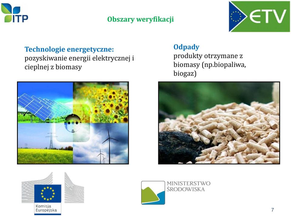 elektrycznej i cieplnej z biomasy Odpady