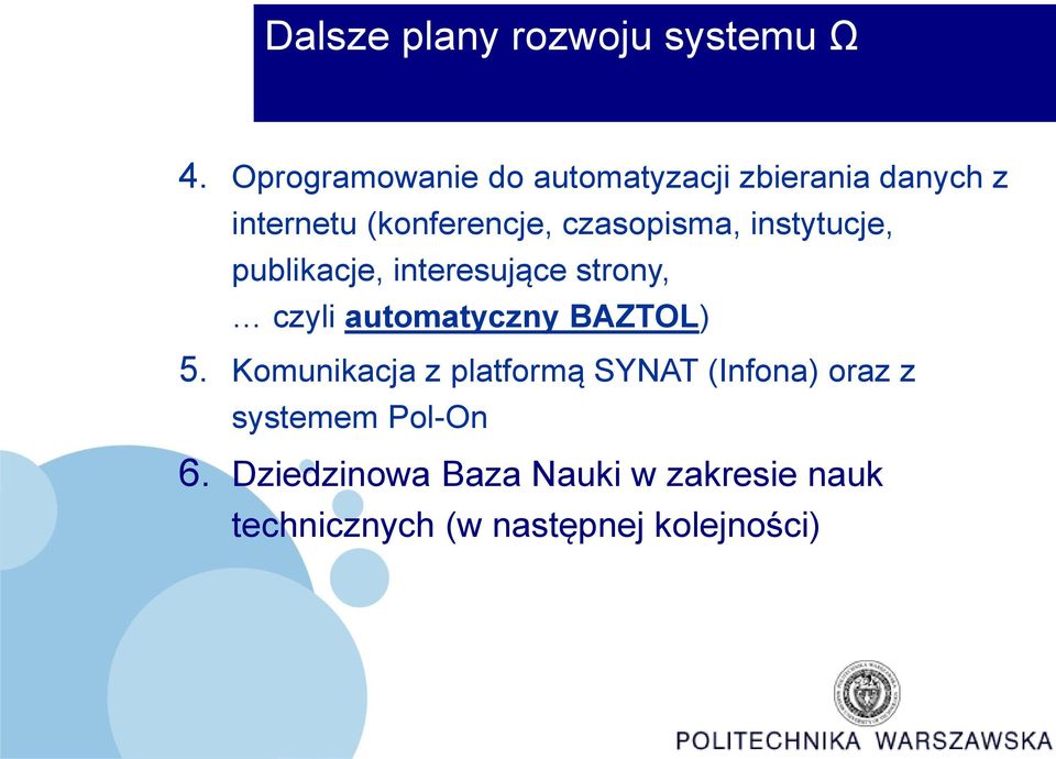 czasopisma, instytucje, publikacje, interesujące strony, czyli automatyczny BAZTOL)