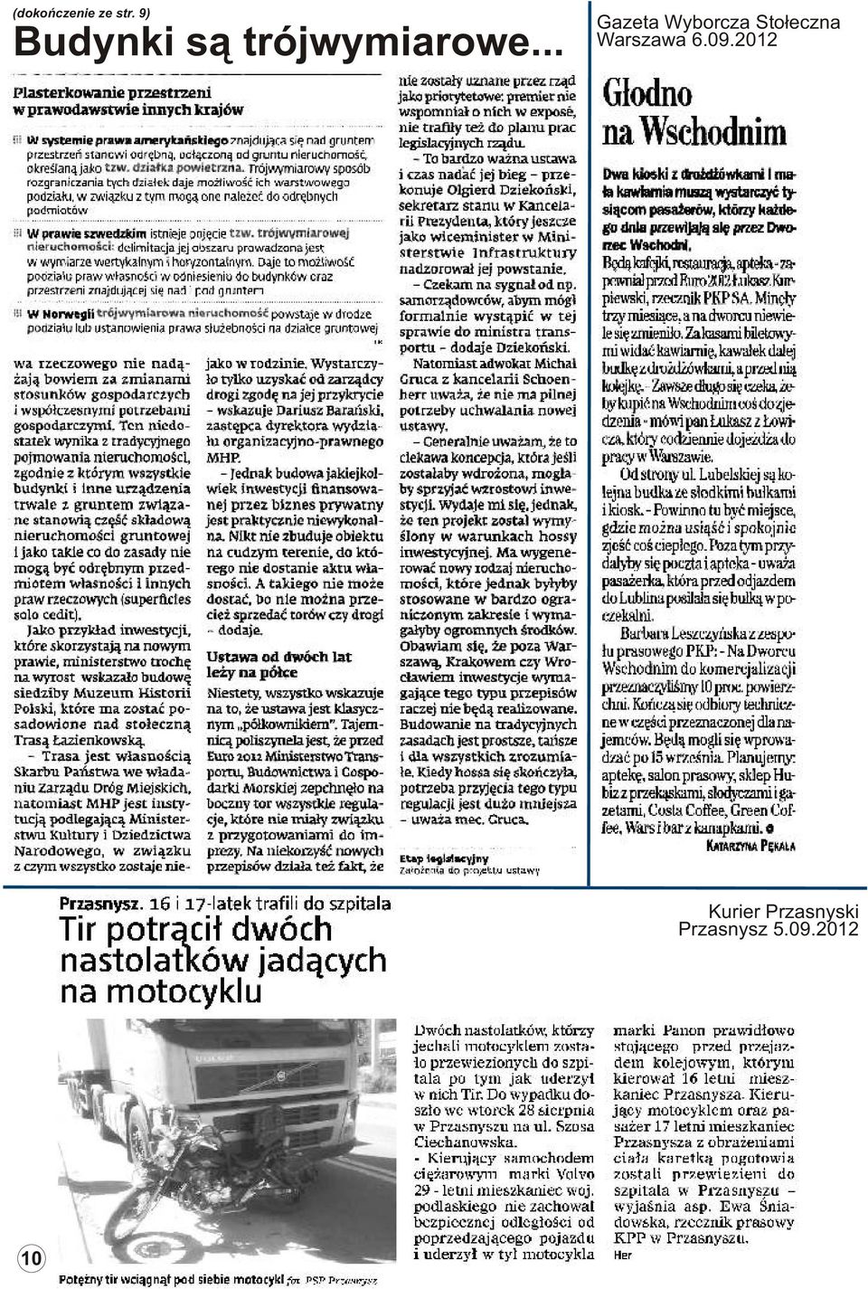 .. Gazeta Wyborcza Sto³eczna