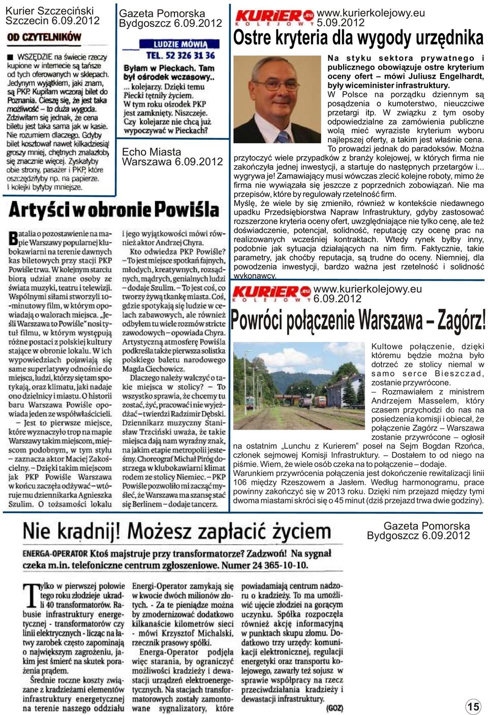 W Polsce na porz¹dku dziennym s¹ pos¹dzenia o kumoterstwo, nieuczciwe przetargi itp.