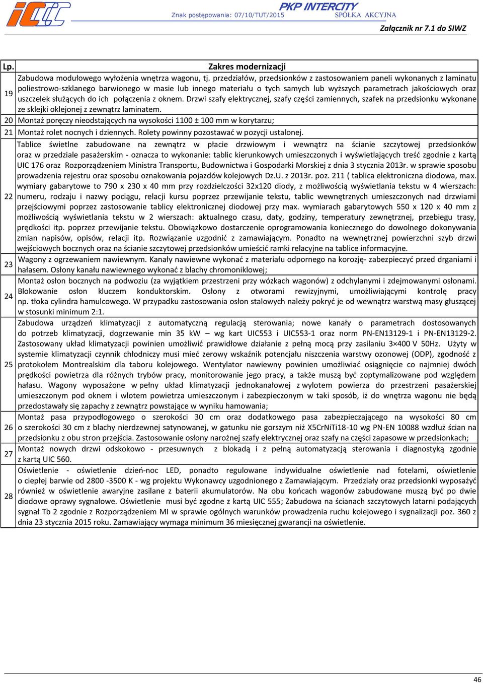 uszczelek służących do ich połączenia z oknem. Drzwi szafy elektrycznej, szafy części zamiennych, szafek na przedsionku wykonane ze sklejki oklejonej z zewnątrz laminatem.