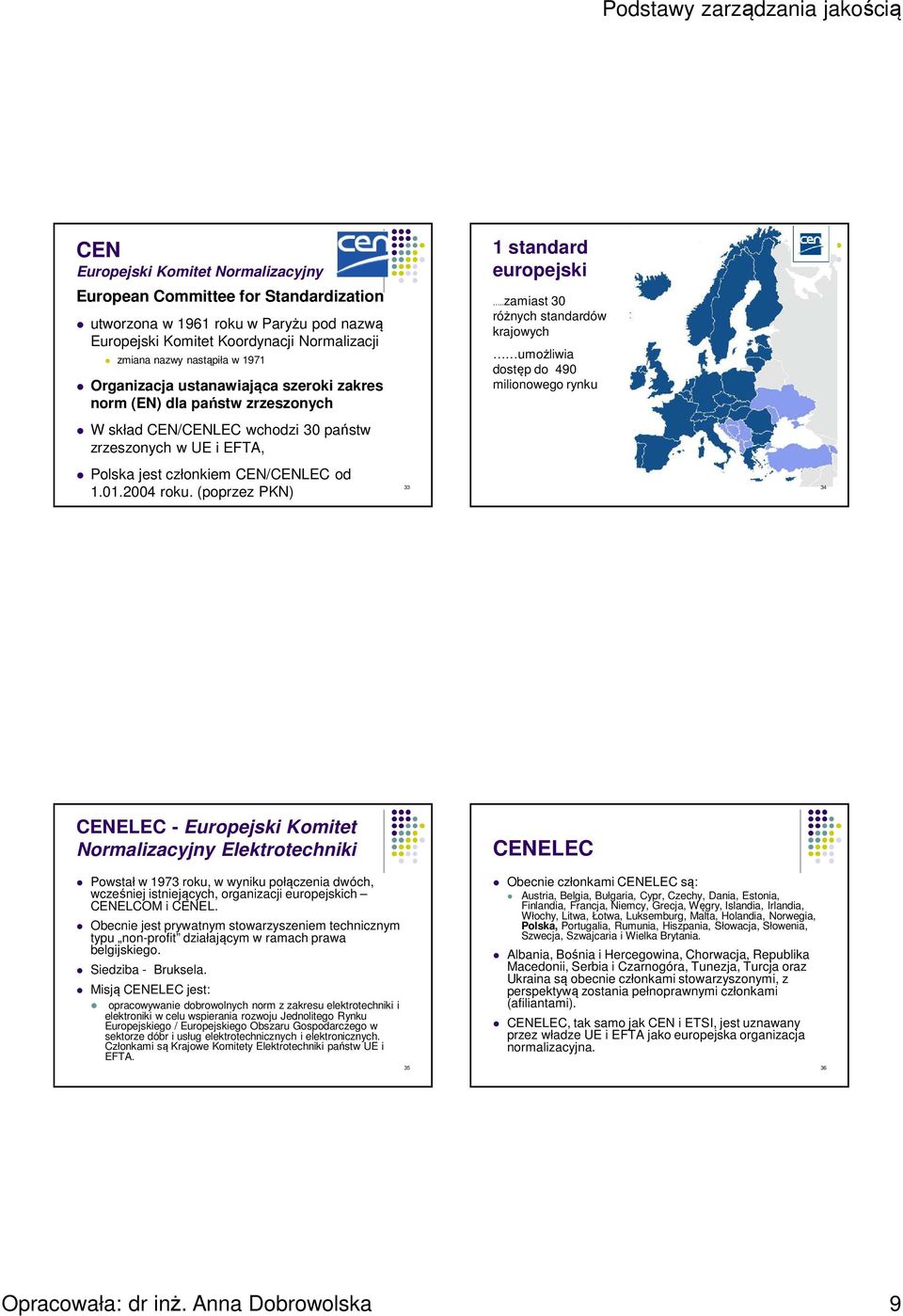 (poprzez PKN) 33 1 standard europejski.