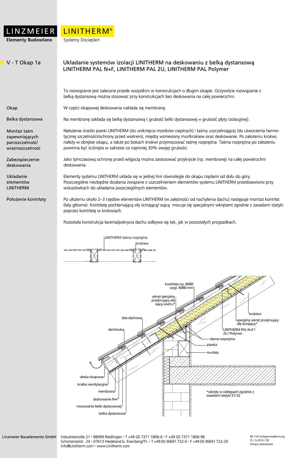 N+F / 2U / Polymer tásma rozprężna pianka murłata deska okapowa kratka wentylacyjna membrana