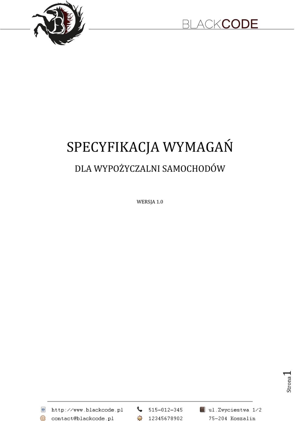 WYMAGAŃ DLA