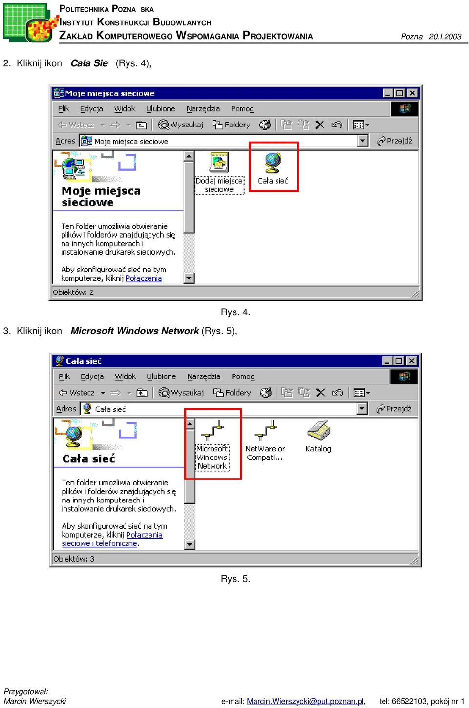 Kliknij ikon Microsoft