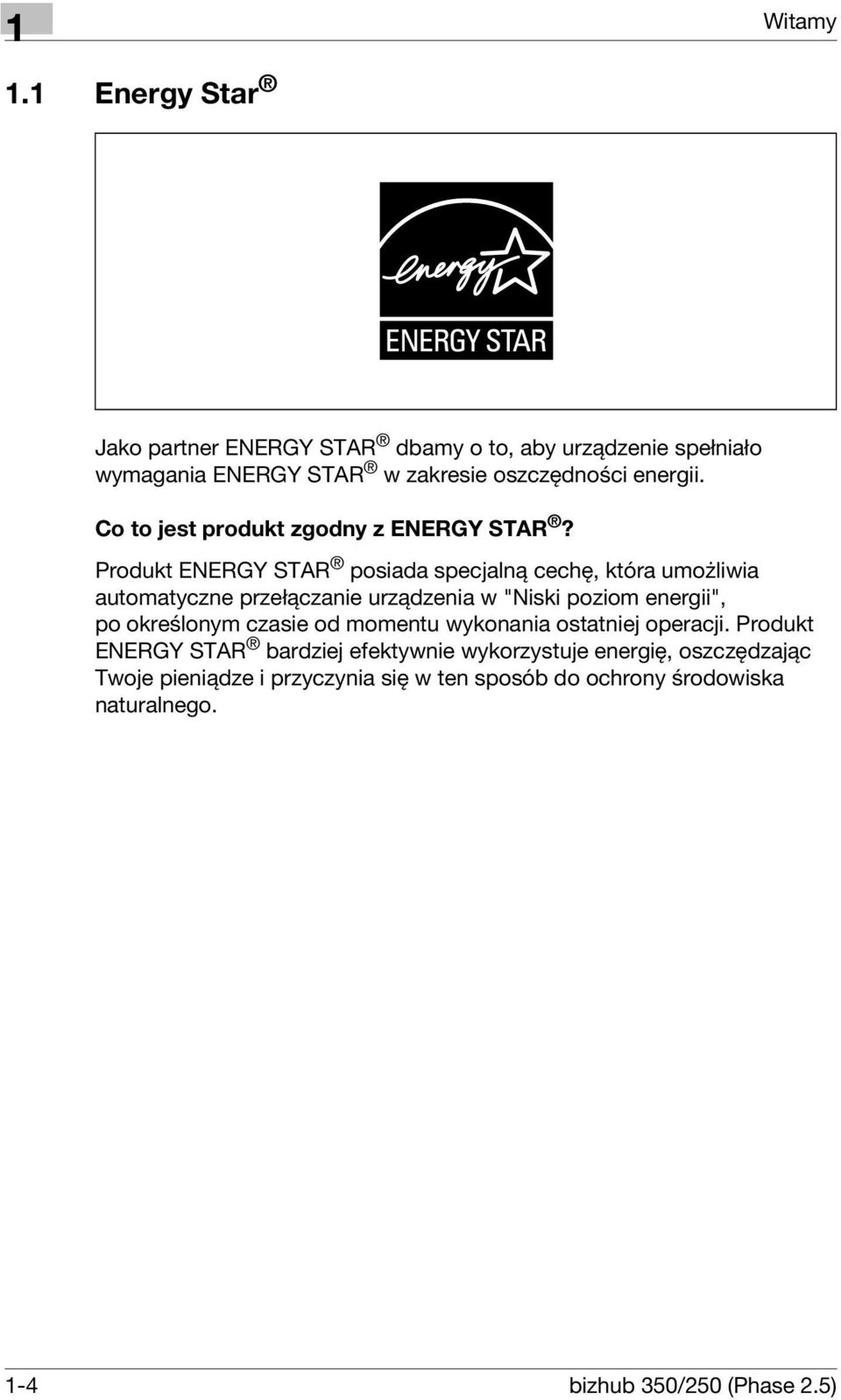 Co to jest produkt zgodny z ENERGY STAR?