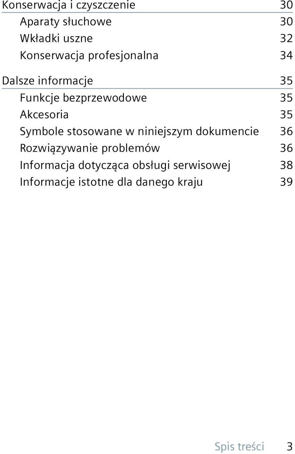 Symbole stosowane w niniejszym dokumencie 36 Rozwiązywanie problemów 36