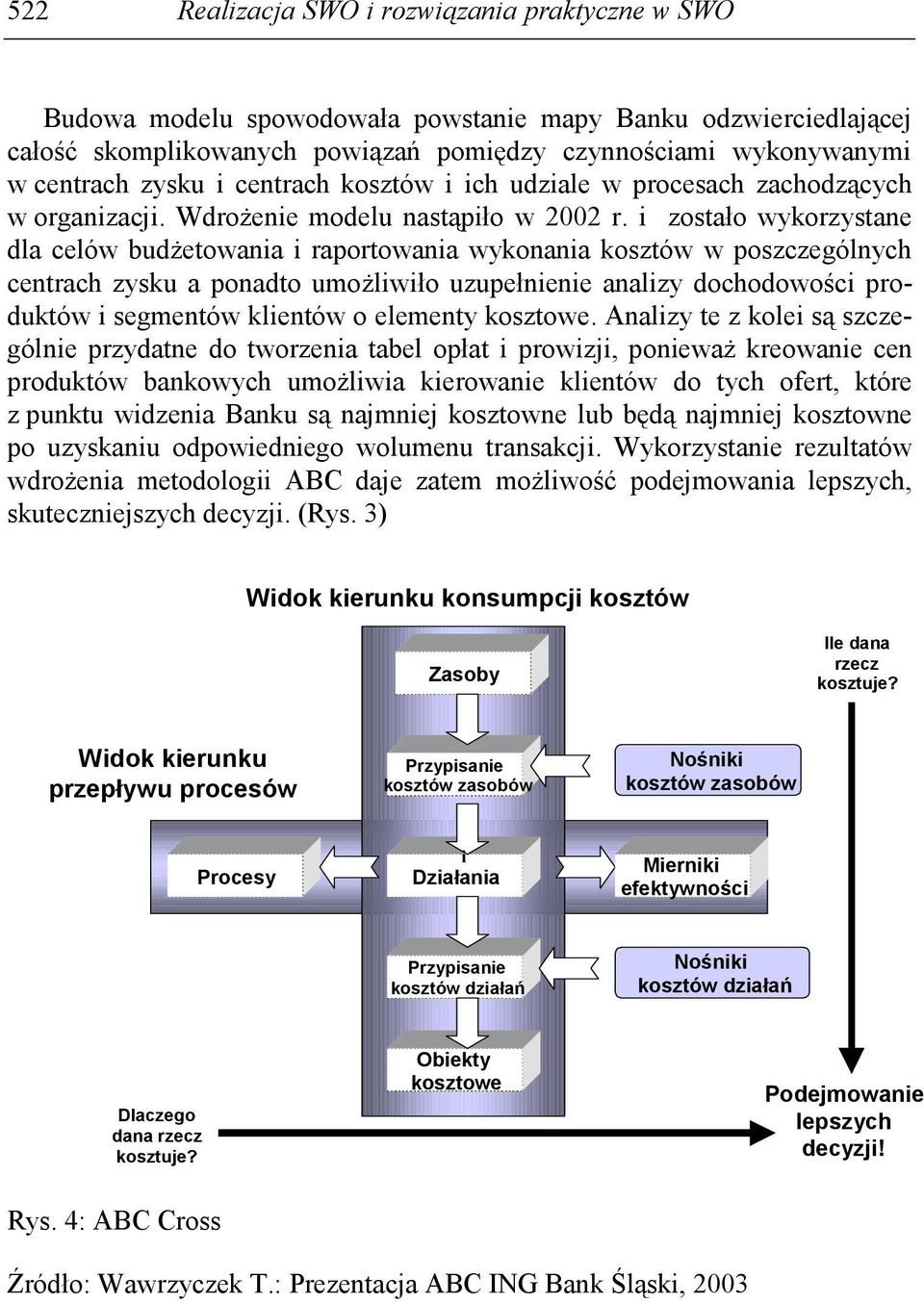 i zostało wykorzystane dla celów budŝetowania i raportowania wykonania kosztów w poszczególnych centrach zysku a ponadto umoŝliwiło uzupełnienie analizy dochodowości produktów i segmentów klientów o