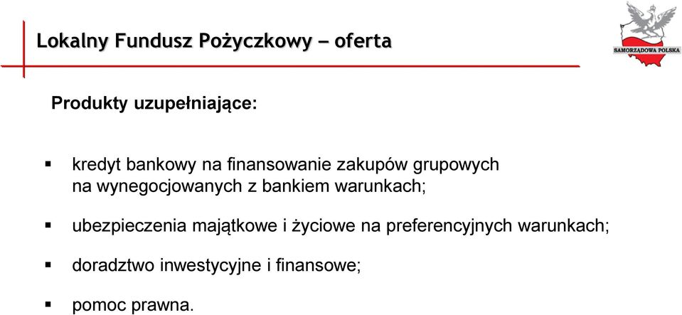 bankiem warunkach; ubezpieczenia majątkowe i życiowe na