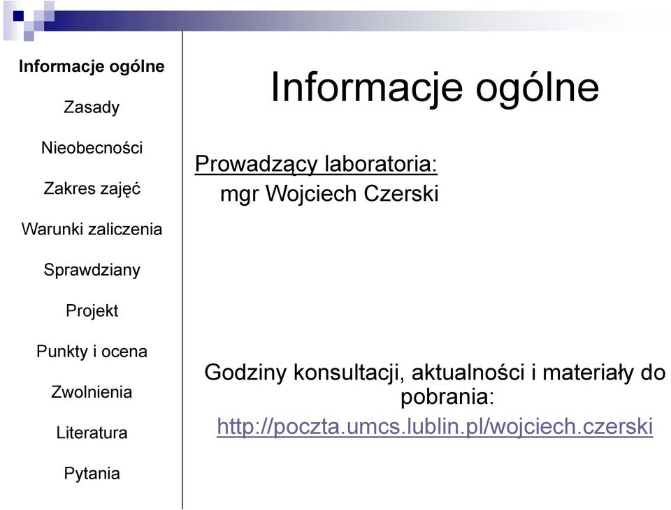 aktualności i materiały do pobrania: