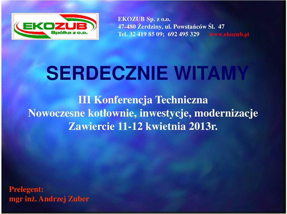 Nowoczesne kotłownie,