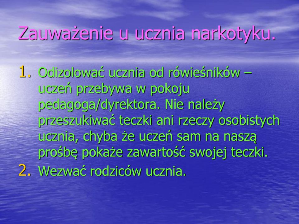 pedagoga/dyrektora.