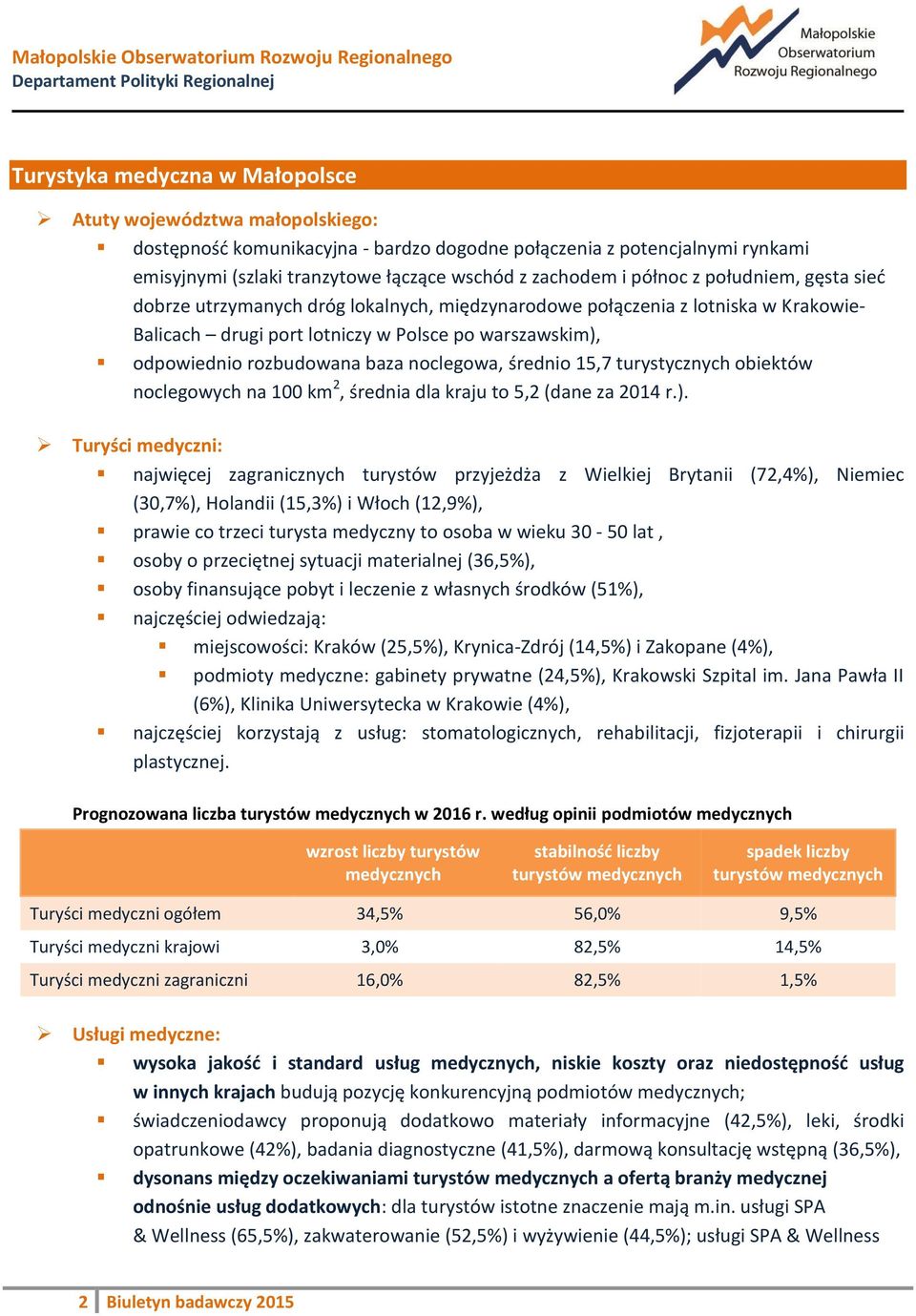 noclegowa, średnio 15,7 turystycznych obiektów noclegowych na 100 km 2, średnia dla kraju to 5,2 (dane za 2014 r.).