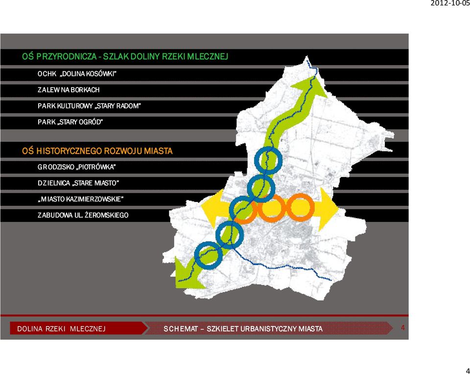 ROZWOJU MIASTA GR ODZISKO PIOTRÓWKA DZ IELNICA STARE MIASTO MIASTO