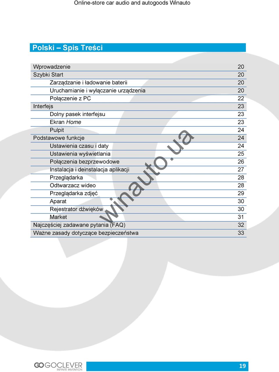 destlcj plikcji Przeglądrk Odtrzcz ideo Przeglądrk zdjęć Aprt Rejestrr dźiękó Mrket Njczęściej zdne pytni (FAQ)