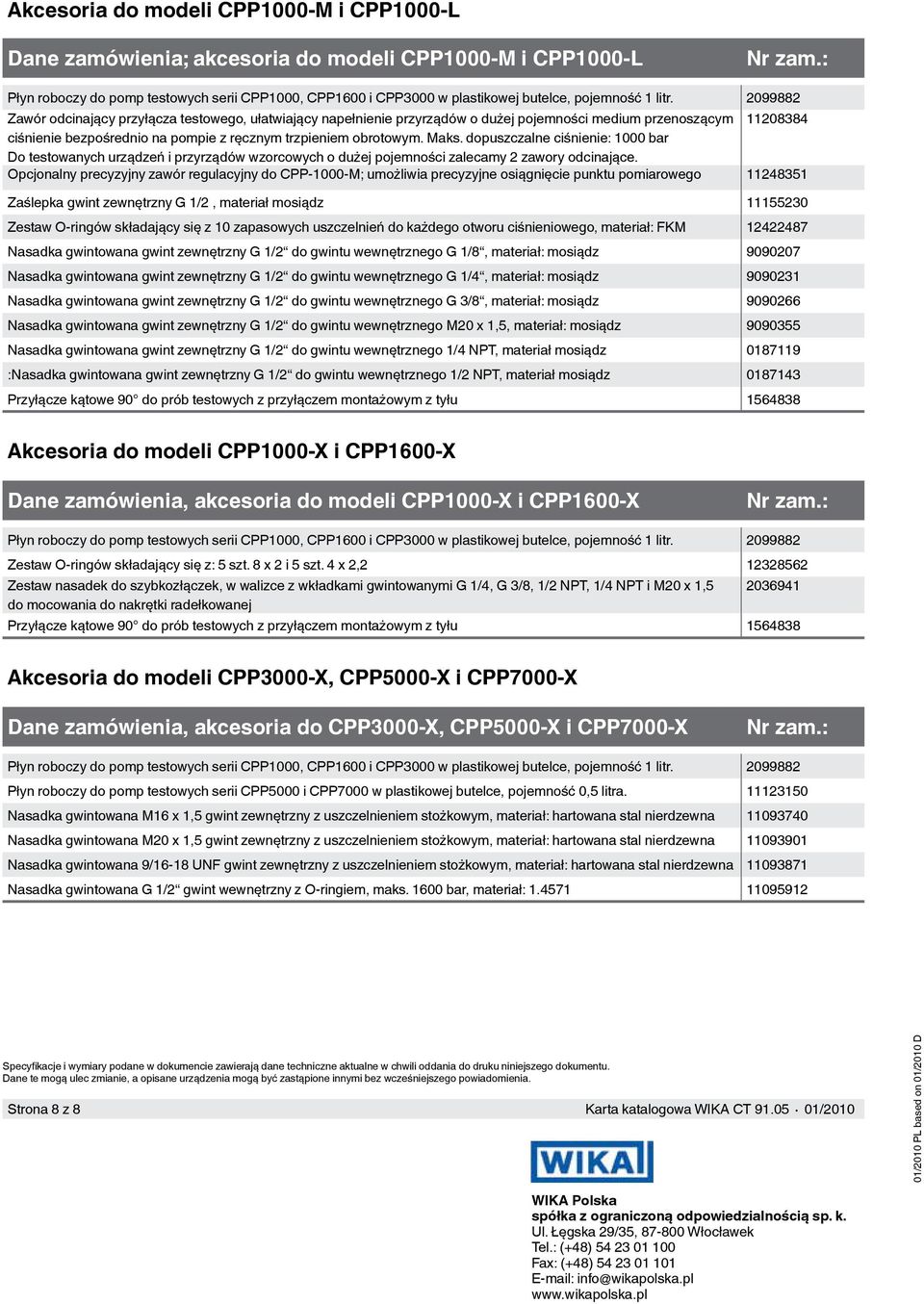 2099882 Zawór odcinający przyłącza testowego, ułatwiający napełnienie przyrządów o dużej pojemności medium przenoszącym 11208384 ciśnienie bezpośrednio na pompie z ręcznym trzpieniem obrotowym. Maks.