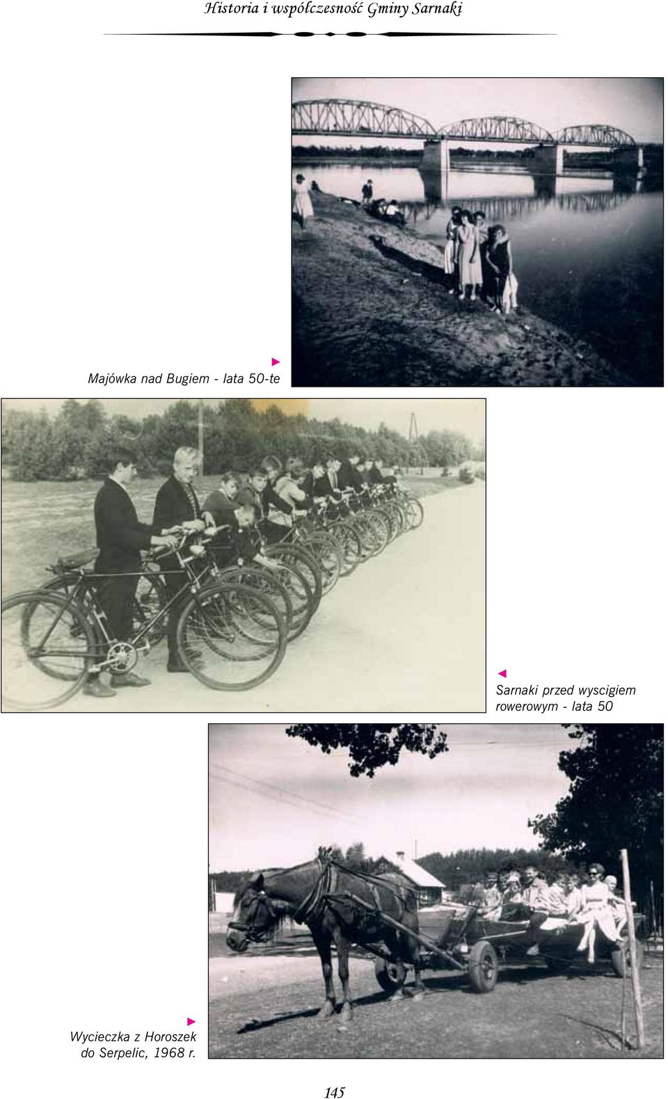 rowerowym - lata 50 Wycieczka