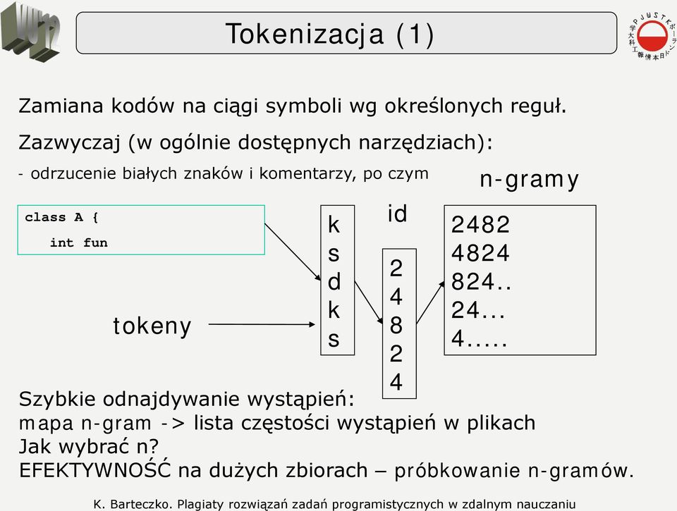 class A { int fun tokeny k s d k s id 2 4 