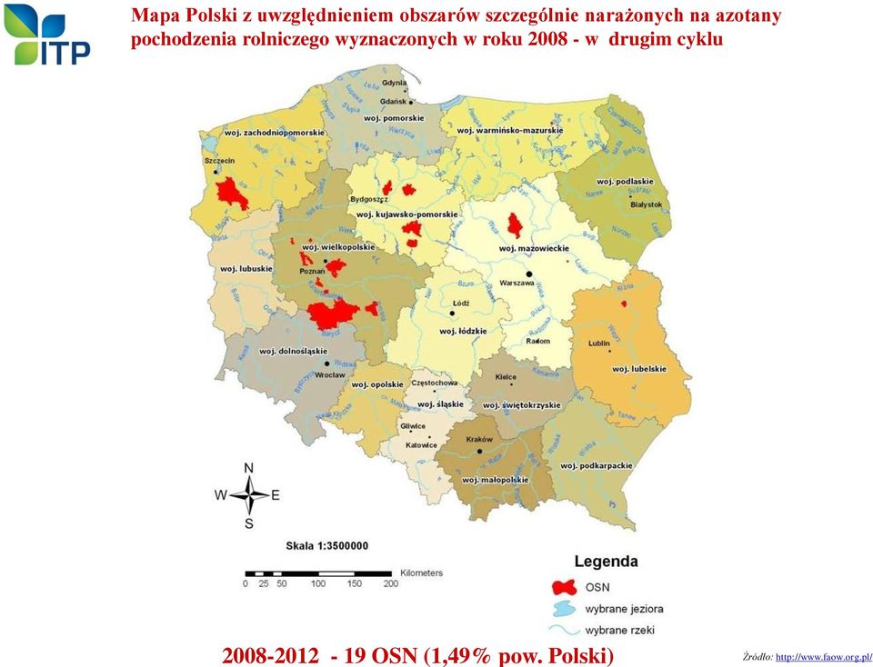 wyznaczonych w roku 2008 - w drugim cyklu 2008-2012