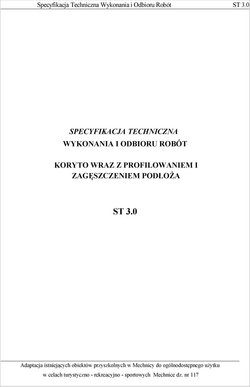 I ZAGĘSZCZENIEM PODŁOŻA ST 3.