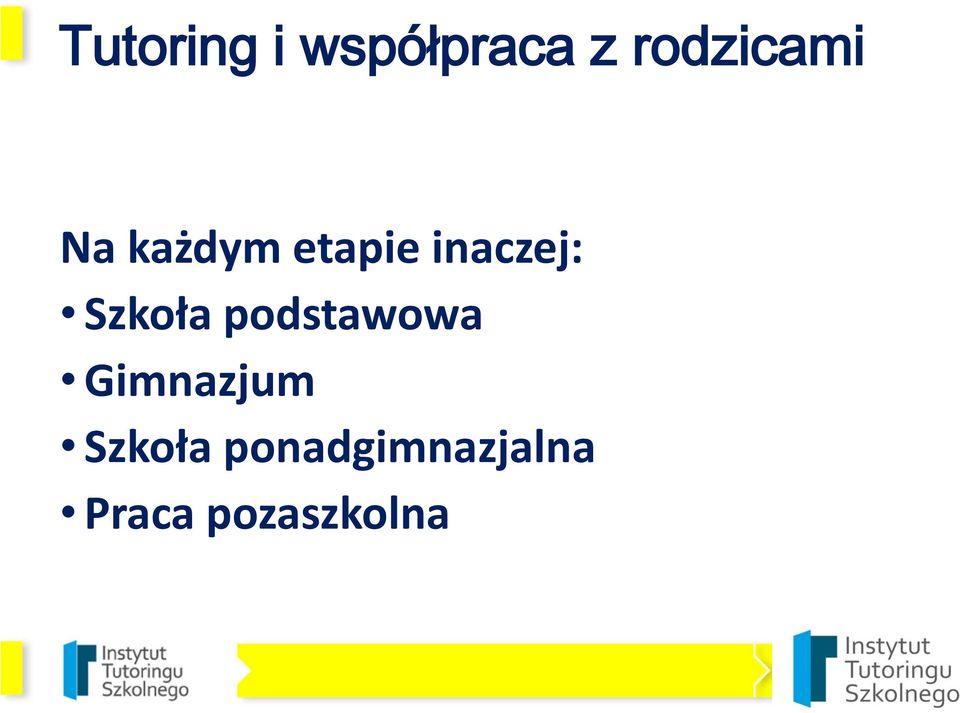 inaczej: Szkoła podstawowa