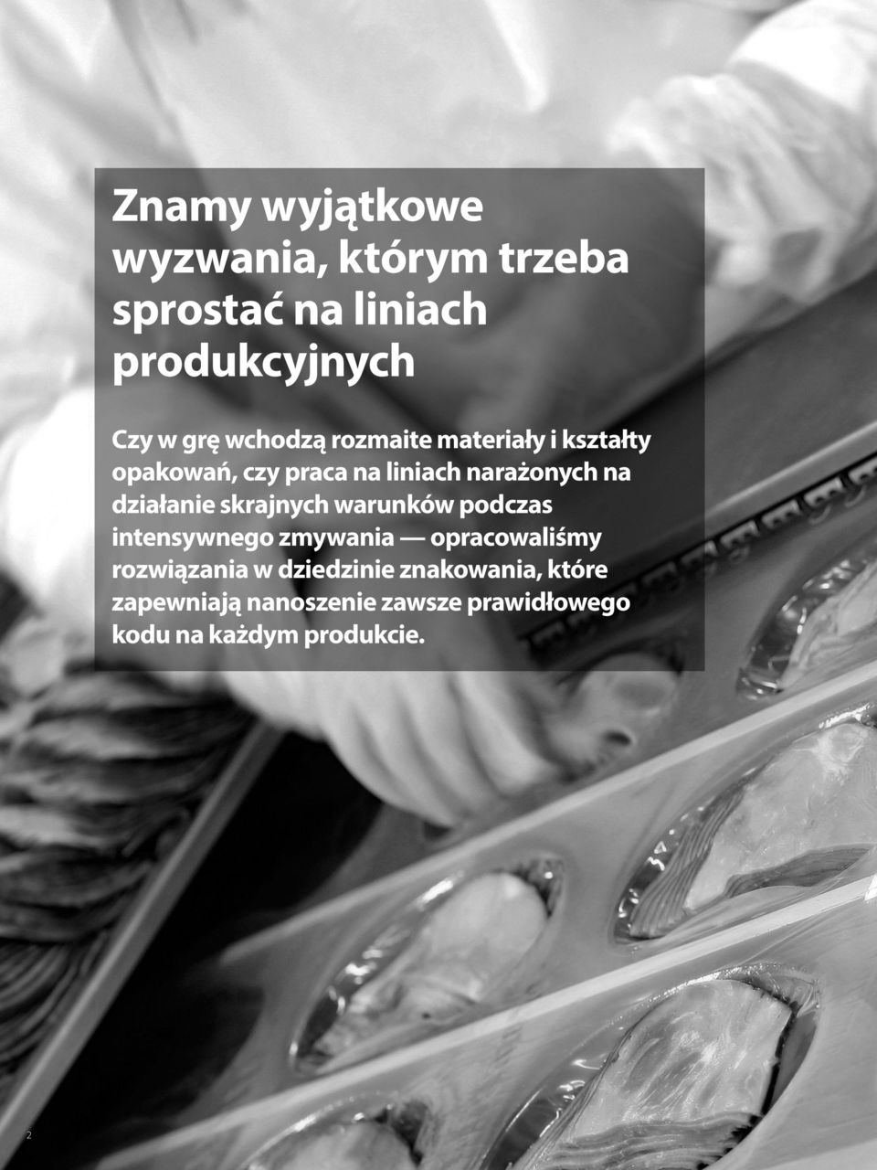 działanie skrajnych warunków podczas intensywnego zmywania opracowaiśmy rozwiązania w