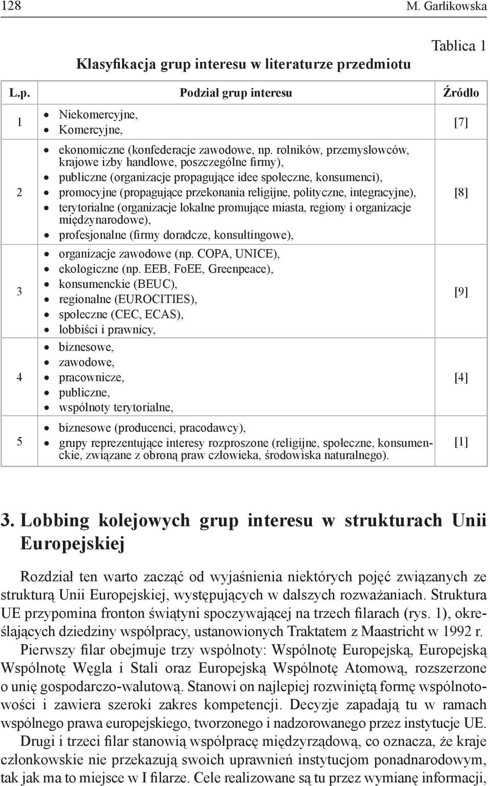 integracyjne), terytorialne (organizacje lokalne promujące miasta, regiony i organizacje międzynarodowe), profesjonalne (firmy doradcze, konsultingowe), organizacje zawodowe (np.