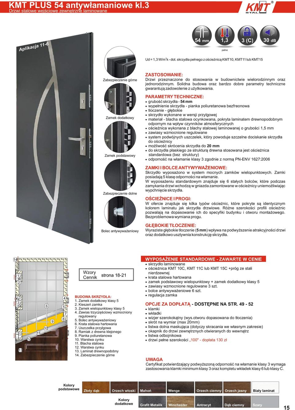 Solidna budowa oraz bardzo dobre parametry techniczne gwarantują zadowolenie z użytkowania.