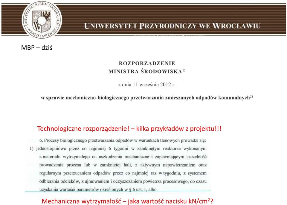 kilka przykładów z projektu!