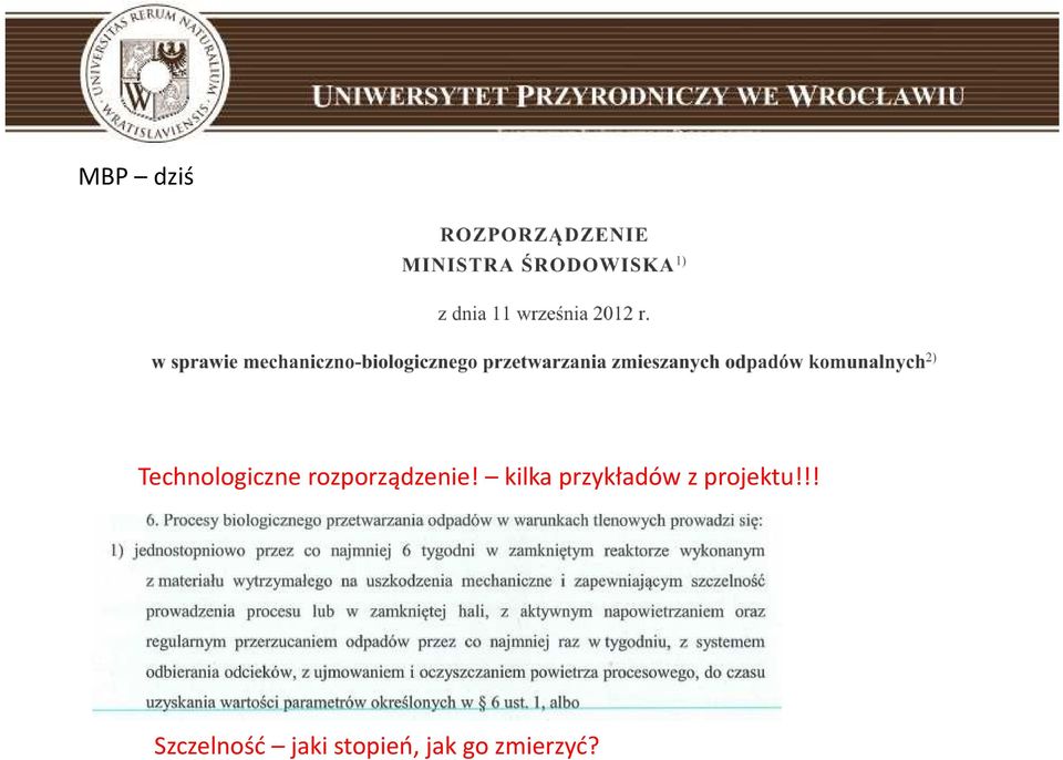 kilka przykładów z projektu!