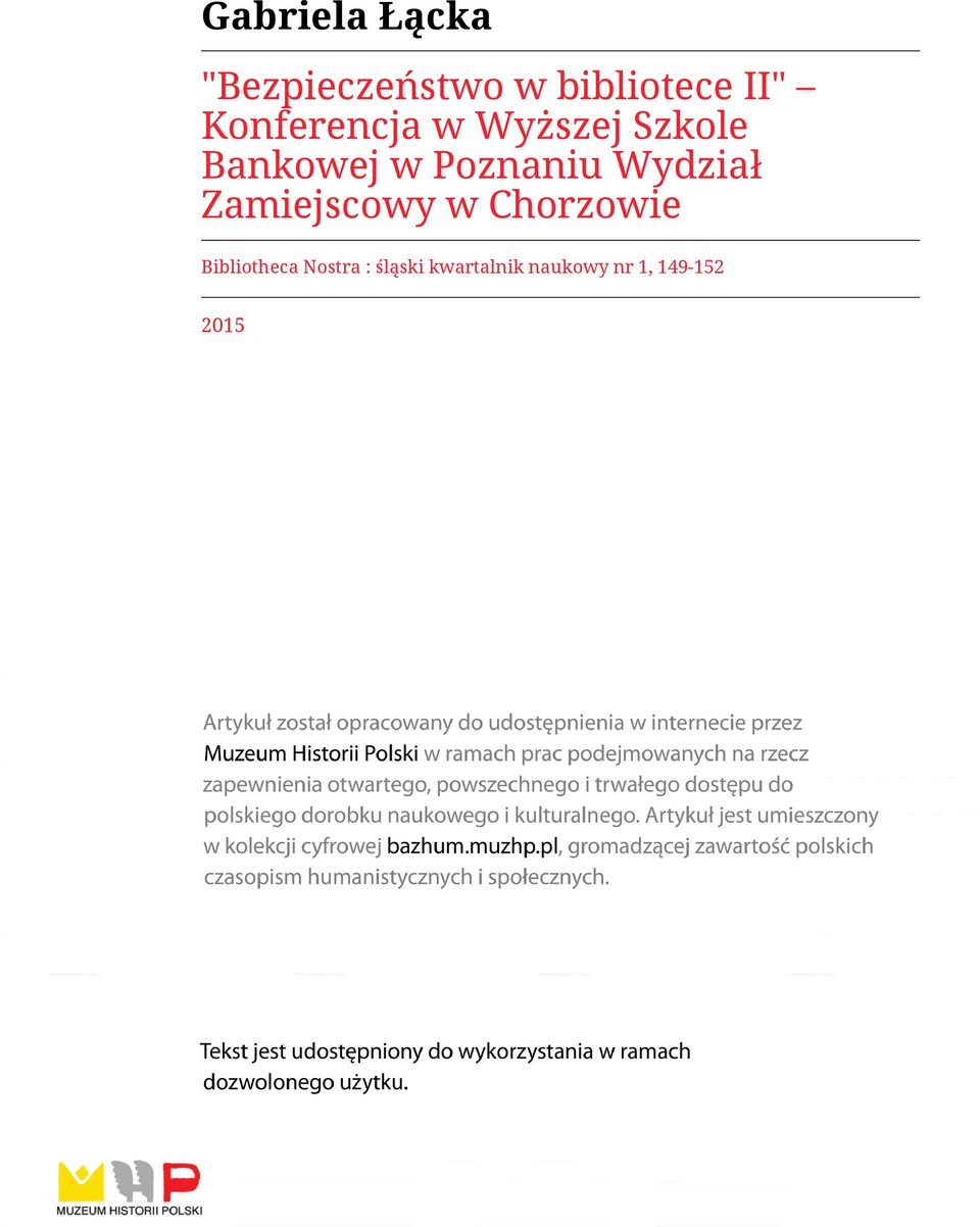 Wydział Zamiejscowy w Chorzowie Bibliotheca