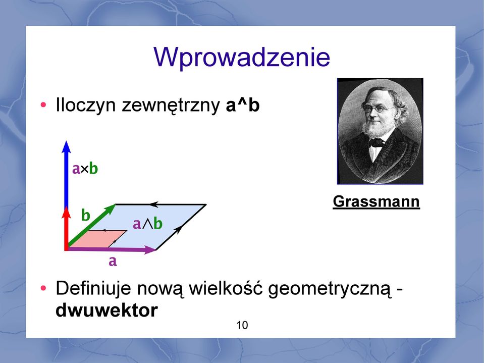 Definiuje nową wielkość