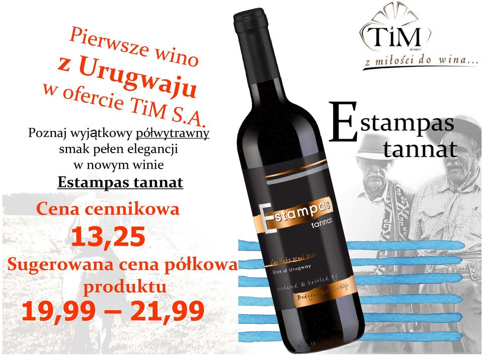 nowym winie Estampas tannat Cena cennikowa 13,25