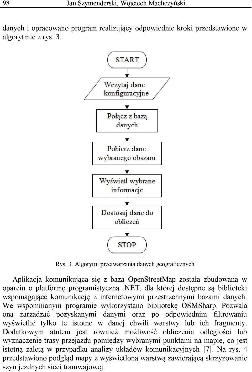 net, dla której dostępne są biblioteki wspomagające komunikację z internetowymi przestrzennymi bazami danych. We wspomnianym programie wykorzystano bibliotekę OSMSharp.