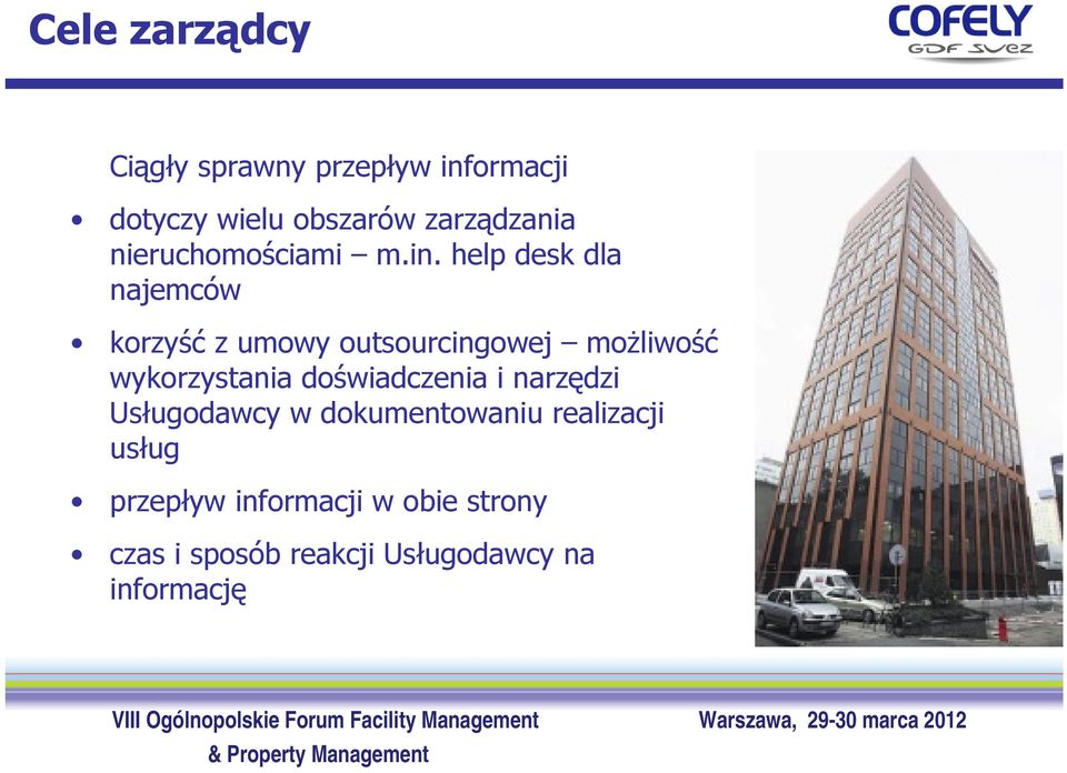 help desk dla najemców korzyść z umowy outsourcingowej możliwość wykorzystania